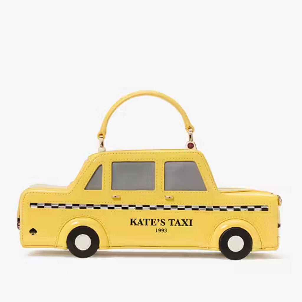 Kate Spade 3d Big Apple Kate’s Taxi Crossbody Bag Nwt/Nip